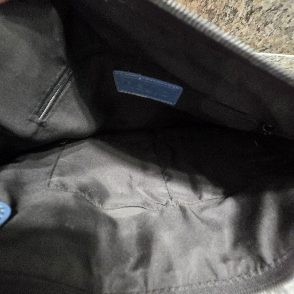 RELIC Crossbody Faux Leather Handbag Butterfly Applique Black & White - Picture 7 of 8